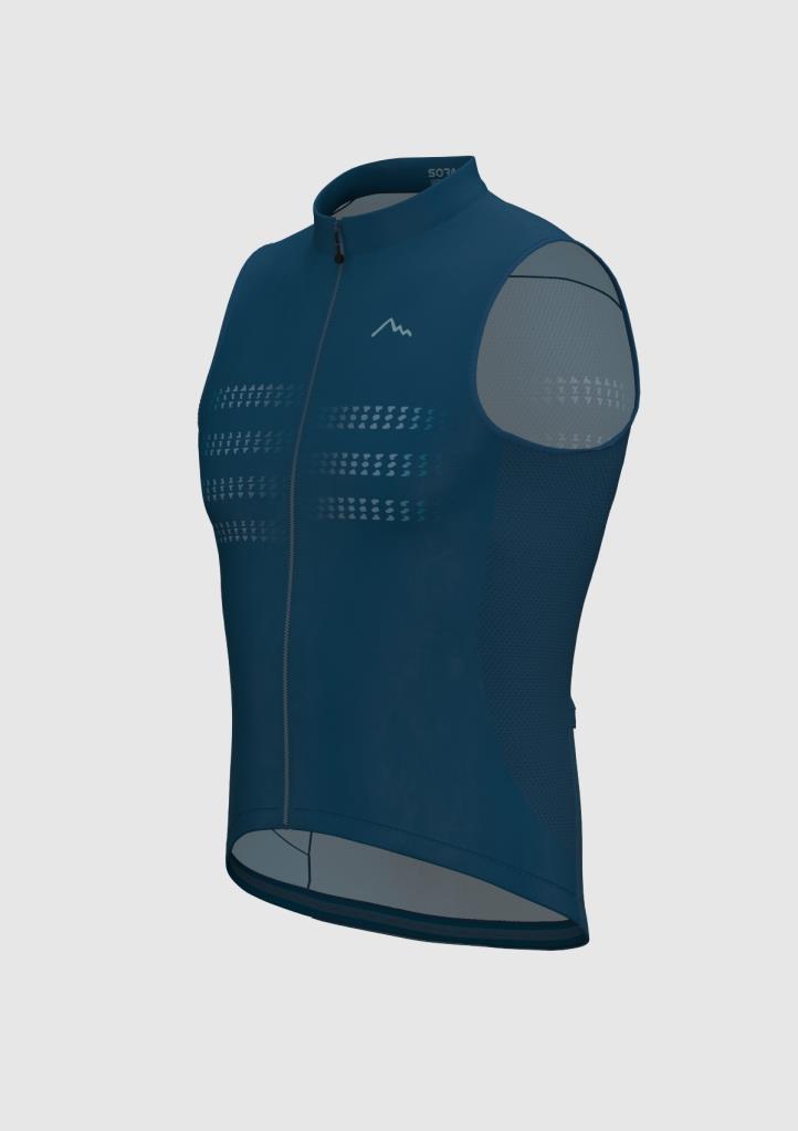 Sora Navy Blue Ultra Light Cycling Vest