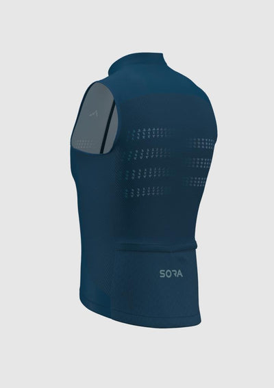 Sora Navy Blue Ultra Light Cycling Vest