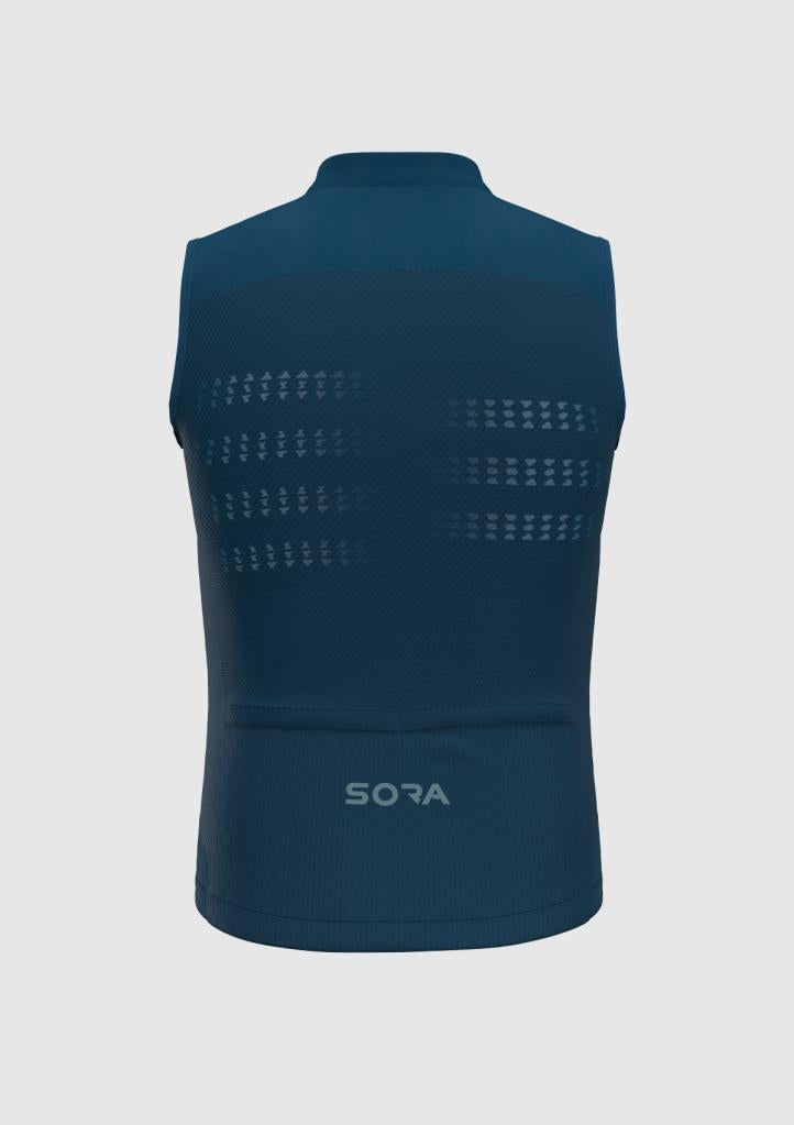 Sora Navy Blue Ultra Light Cycling Vest