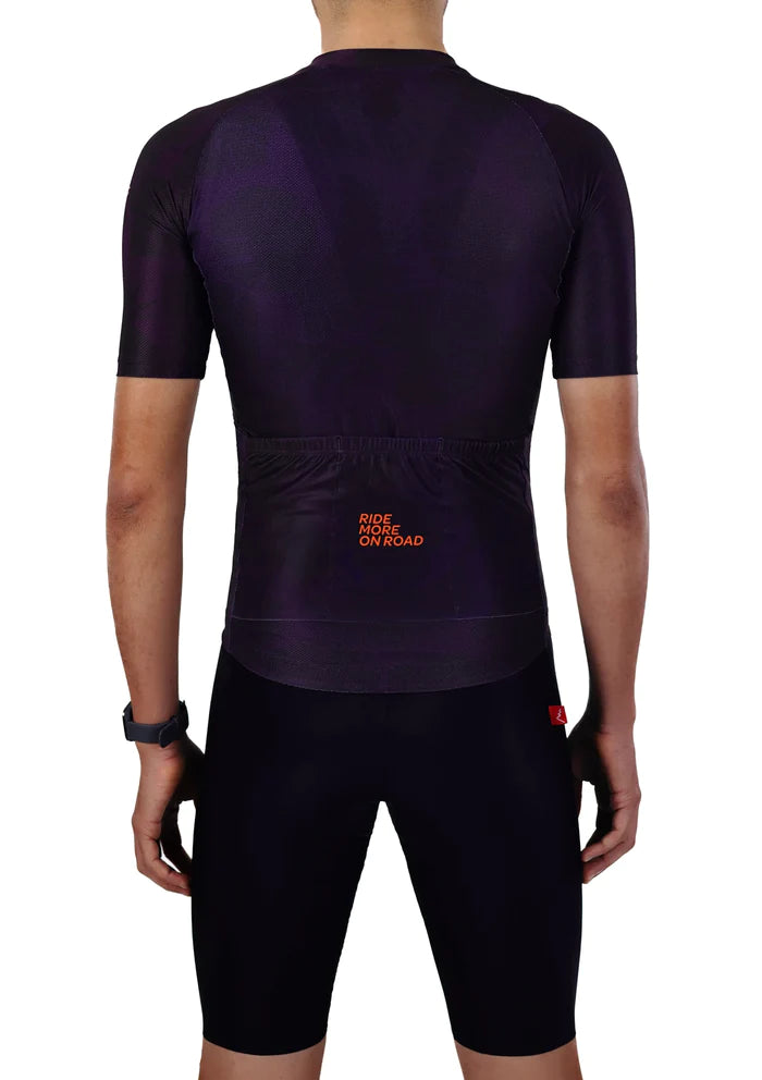 Sora Purple Classic Cycling Jersey 