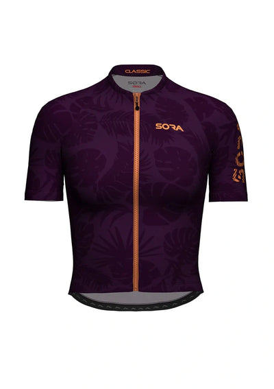 Sora Purple Women's Classic Cycling Jersey