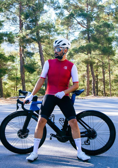 Летняя велосипедная майка Sora Red Velvet Boost+ 