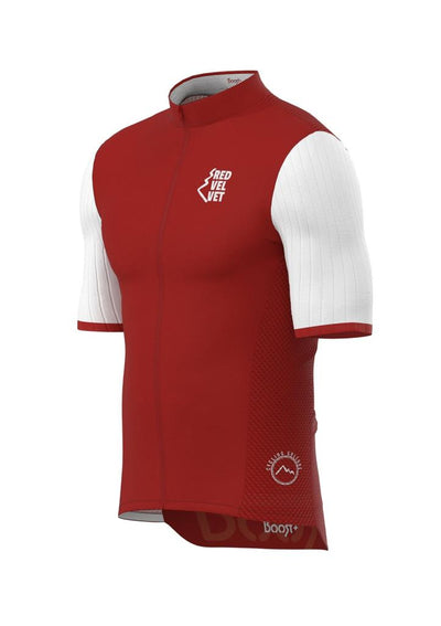 Летняя велосипедная майка Sora Red Velvet Boost+ 