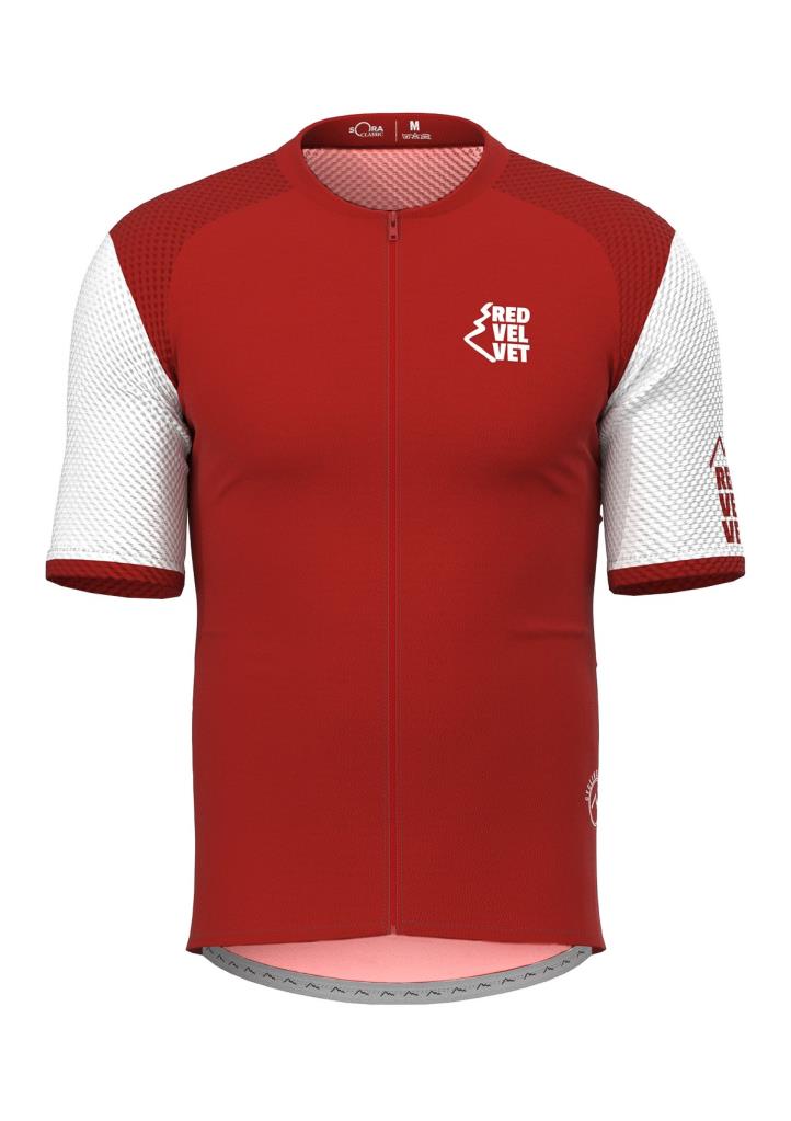 Sora Red Velvet Classic Slim Cycling Jersey