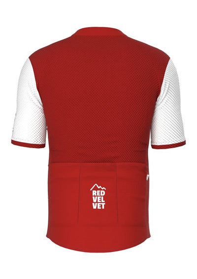 Sora Red Velvet Classic Slim Cycling Jersey