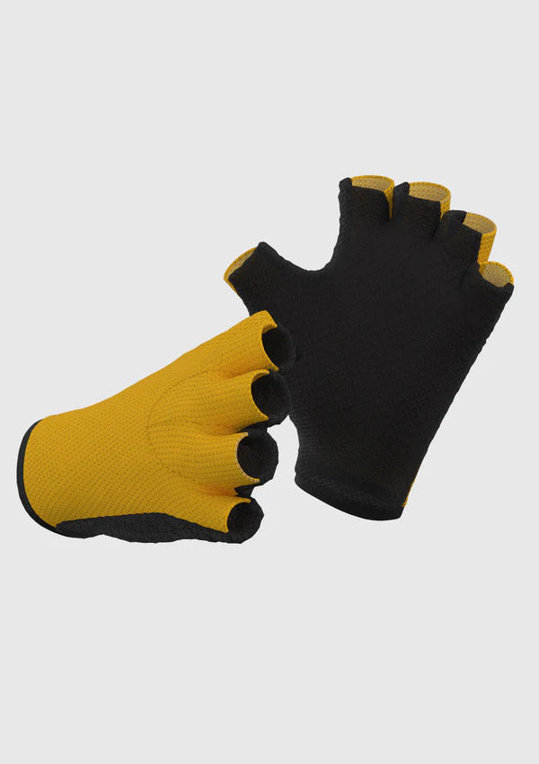 Sora Yellow Aero Light 2.0 Cycling Gloves 
