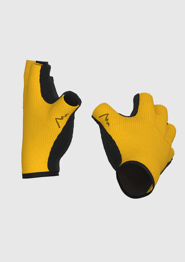 Sora Yellow Aero Light 2.0 Cycling Gloves 