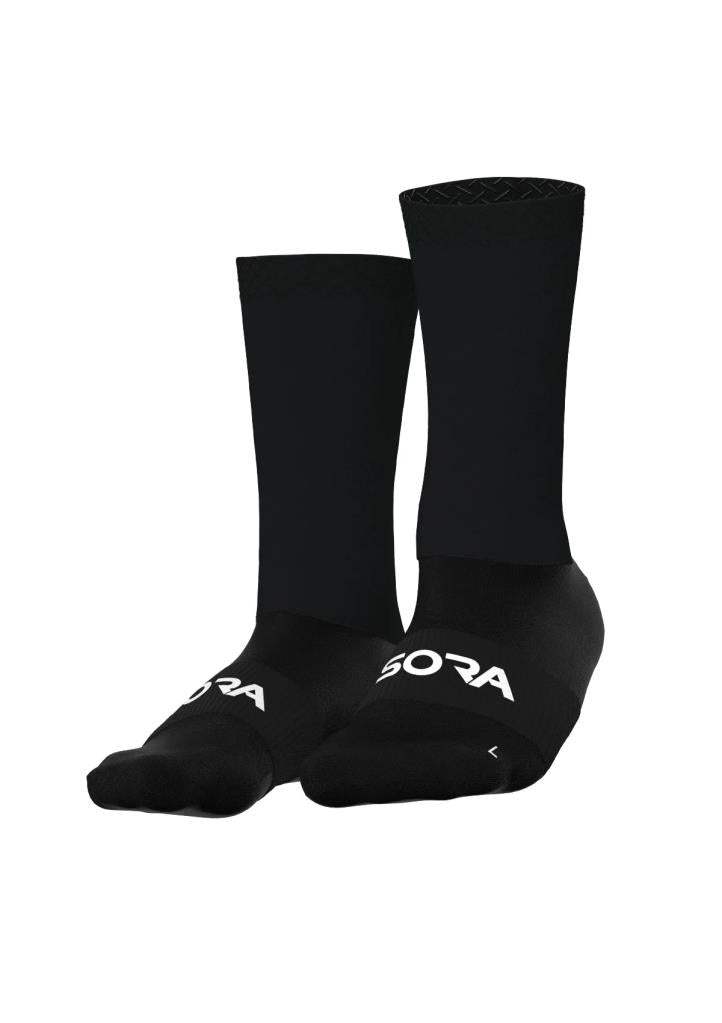 Sora Black Soft Cycling Socks