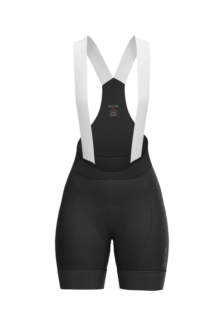 Sora Siyah Ultimate Askılı Kadın Bisiklet Taytı