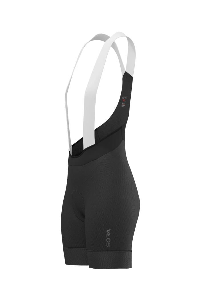 Sora Siyah Ultimate Askılı Kadın Bisiklet Taytı