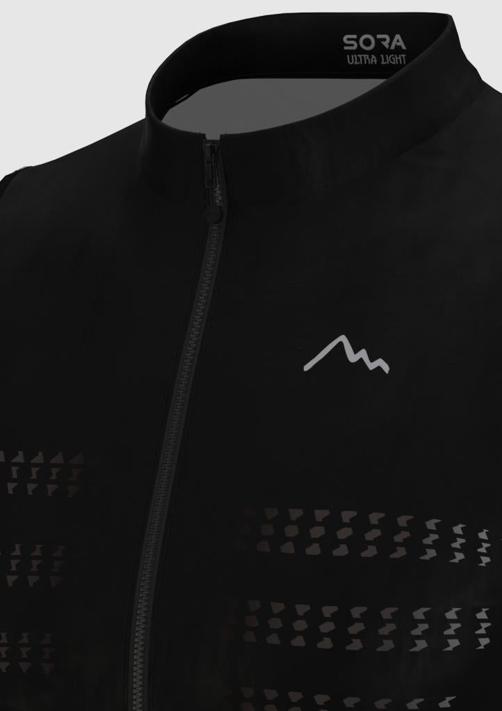 Sora Black Ultra Light Cycling Vest