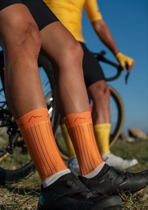 Sora Orange Pro Light Cycling Socks 