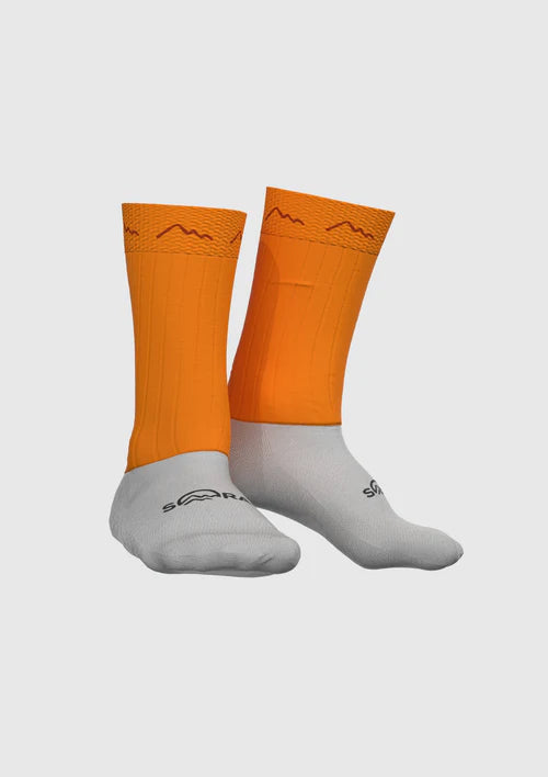 Sora Orange Pro Light Cycling Socks 