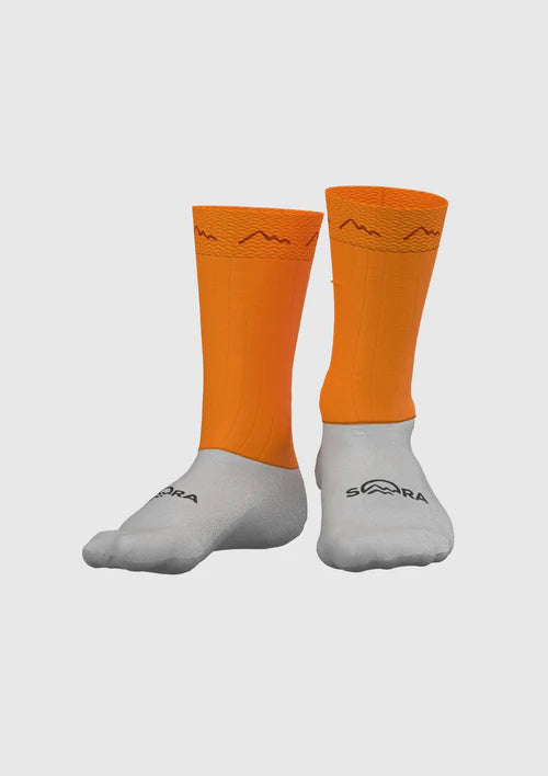 Sora Orange Pro Light Cycling Socks 
