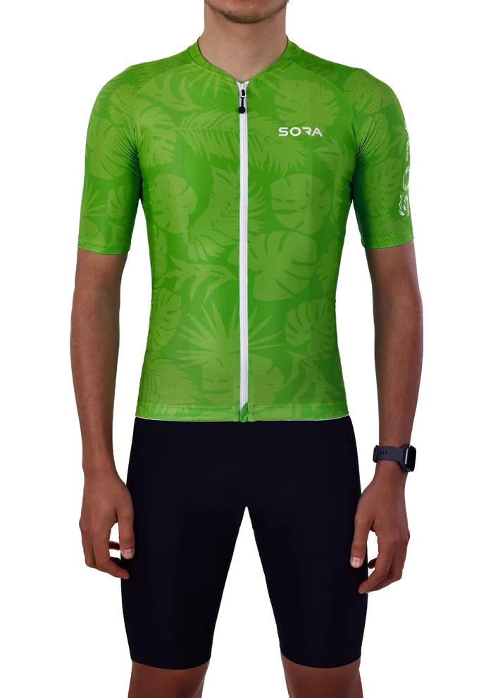 Sora Green Classic Cycling Jersey 