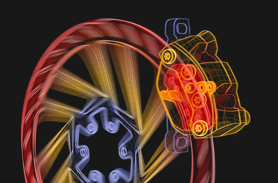 Sram Maven Ultimate 4 Piston Disk Fren Seti