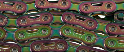 Sram Red AXS E1 Rainbow Цепь 12S 126 звеньев Hollowpin