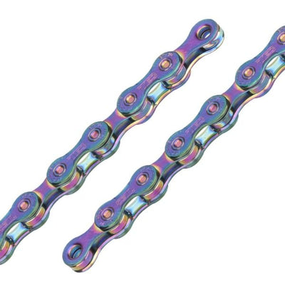 TEC CT-8 7-8 Vites Uyumlu Zincir Galaxy Blue Rainbow 1/2''x3/32'' 116 Link KMCCT8BLUE