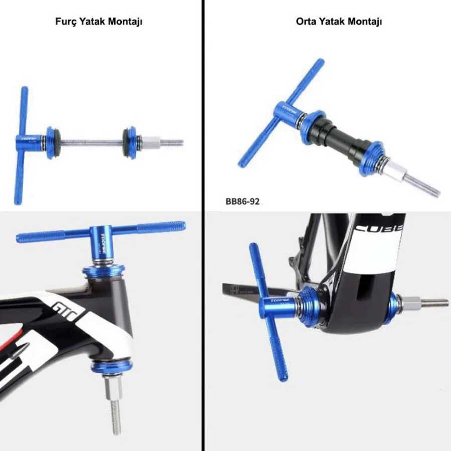 Toopre Furç ve Press-Fit Orta Yatak Takma Aleti 15116