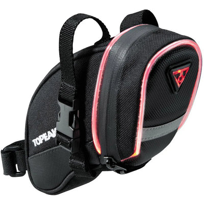 Topeak Aero Wedge IGlow Led Işıklı Sele Altı Çanta 0.5L Small TIG-AW02