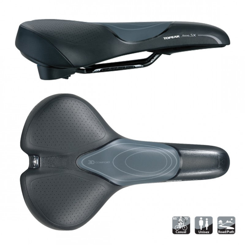 TOPEAK FREE SX 3D COMFORT SELE