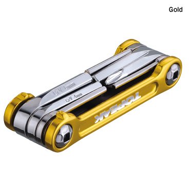 Topeak Mini 9 Pro Multi Tool 9 Fonksiyonlu Bisiklet Alyen Çakı Seti Sarı TT2551GD