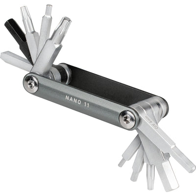 Topeak Nano 11 Alyen Anahtar Seti CNC Kesim 9 Fonksiyonlu TT2625 250501