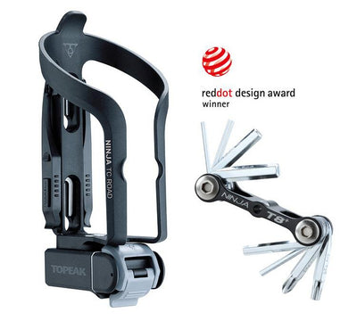 Велосипедная клетка для бутылки с водой Topeak Ninja TC с набором шестигранных головок