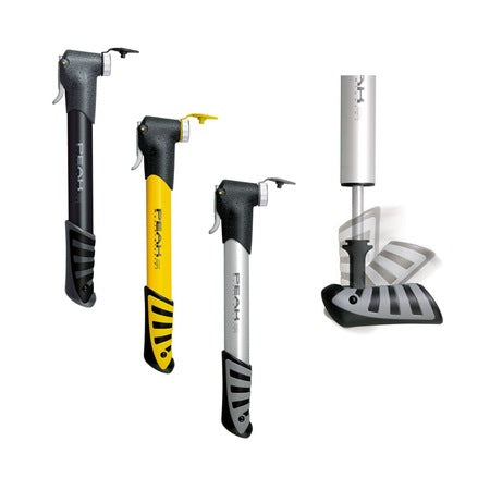 Topeak Peak DxII Bisiklet El Pompası İnce ve Kalın Sibop Uyumlu