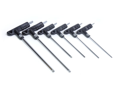 Topeak T-Handle DuoHex Wrench Set 6-Piece Allen Key Set TPS-SP01 250313