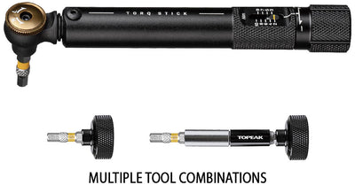 Динамометрический инструмент Topeak Torq Stick Pro 2-10 9 бит TT2600 250493
