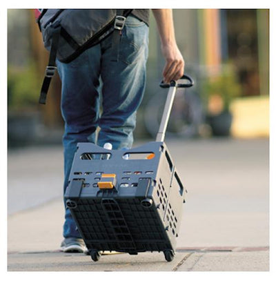 Topeak TrolleyTote Folding MTX Arka Bagaj Sepeti Katlanabilir Ayaklı Tekerlekli TB2008