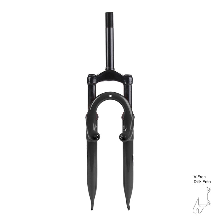 Амортизатор Ugr Велосипедная вилка 26, совместимый с ободом 25,4, сталь MSA-225