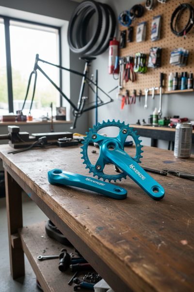 UGR Single Crankset 32T 170mm Blue 10804