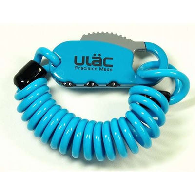 Ulac Jubilee 5x120cm Кодовый велосипедный замок синий