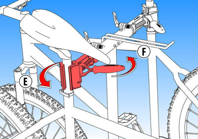 Unior Bisiklet Tamir Sehpası İkili Profesyonel 1693C 622581