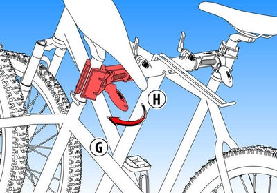 Unior Bisiklet Tamir Sehpası İkili Profesyonel 1693C 622581