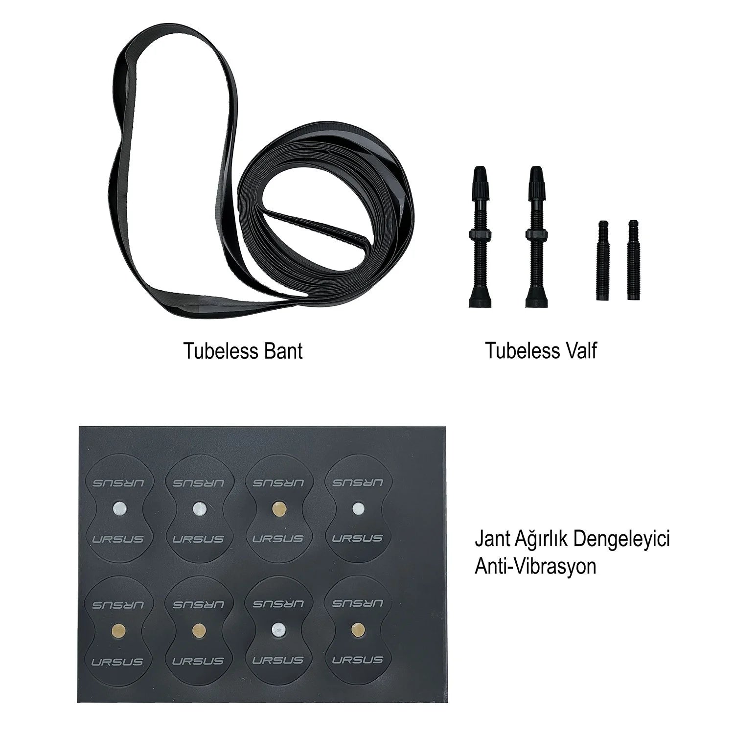 Колеса для шоссейного велосипеда Ursus TC 47 Carbon, бескамерные, Sram XDR Centerlock JNT-811 