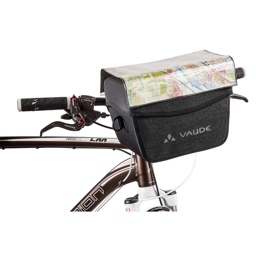 Vaude Aqua Deluxe Box Bicycle Handlebar Bag Waterproof Black
