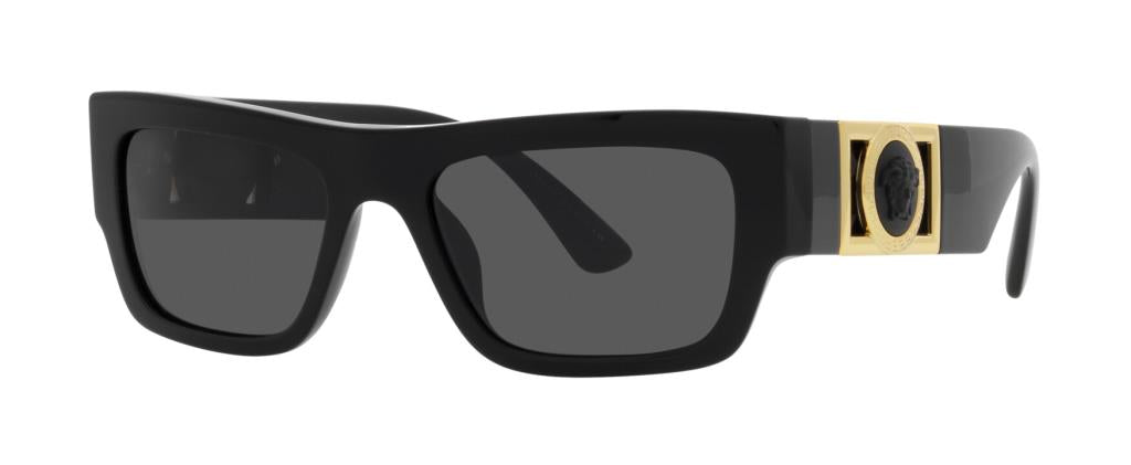 Versace 0VE4416U Sunglasses GB1/87 Black Dark Gray 53 Ekartman