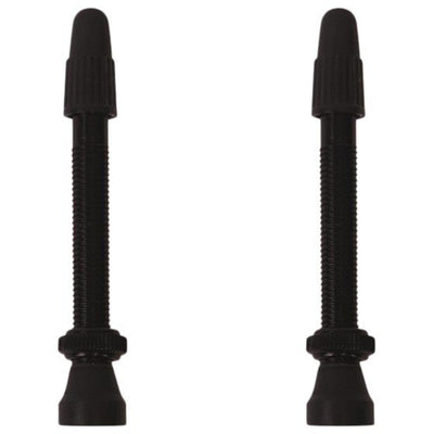 Vittoria Tubeless Valve 60mm Aluminum 1 Pair Black