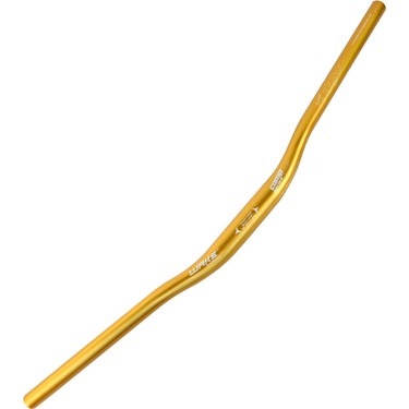 Wake Aluminum Handlebar 780mm Riser 31.8mm Gold