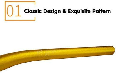 Алюминиевый руль Wake, 780 мм, подставка 31,8 мм, золотой