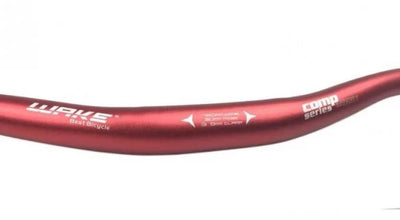 Wake Aluminum Handlebar 780mm Riser 31.8mm Red