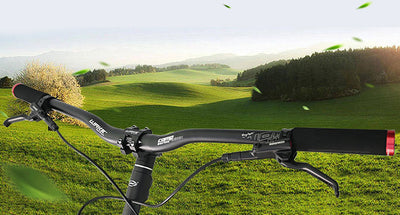 Wake Aluminum Handlebar 780mm Riser 31.8mm Blue