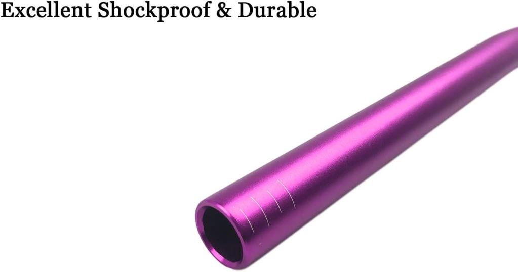 Wake Aluminum Handlebar 780mm Riser 31.8mm Purple