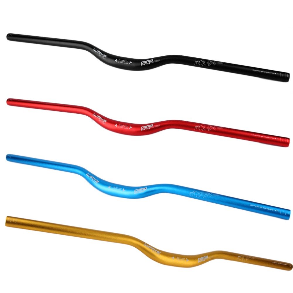 Wake Bicycle Handlebar 780mm 31.8mm 30mm Rise Different Colors