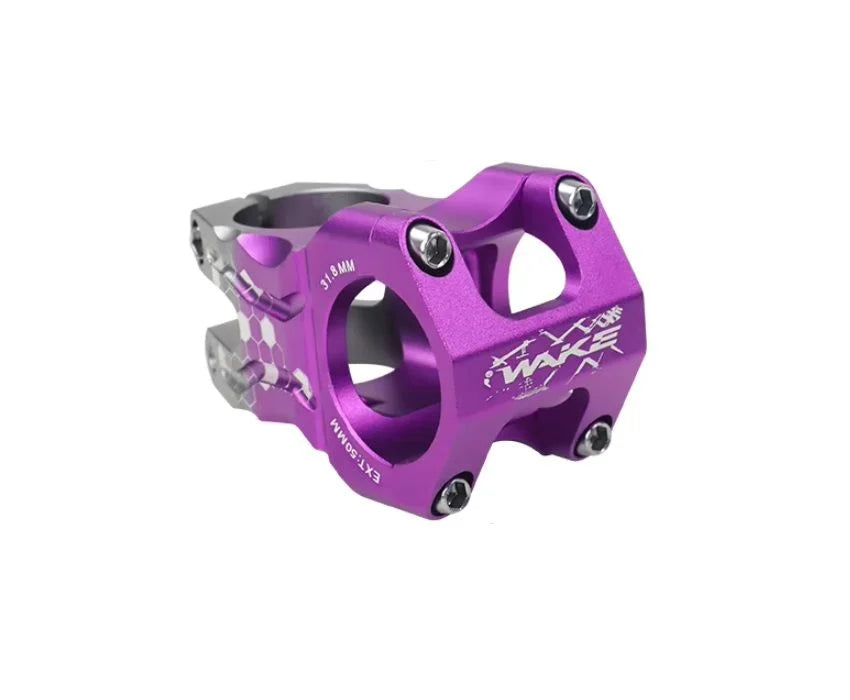 Wake Dual Color Handlebar Stem 50mm 31.8mm in Different Colors