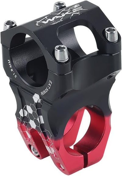 Wake Dual Color Handlebar Stem 50mm 31.8mm in Different Colors