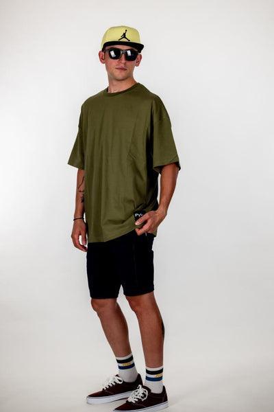 Yeşil Pyke Oversize Tişört